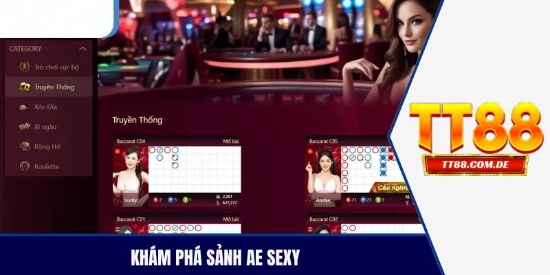 Khám phá sảnh AE sexy